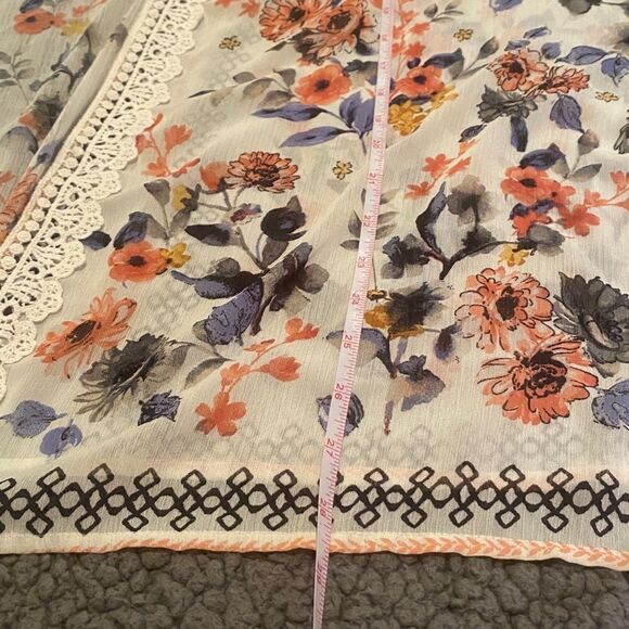 Kimono Floral One Size Flowy Casual - Picture 6 of 7